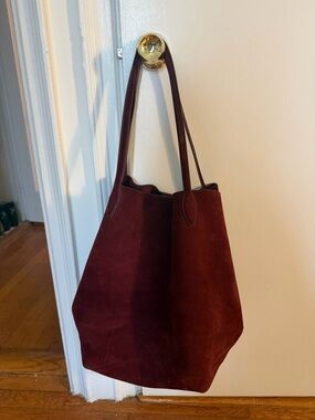 Madewell Oversized Soft Grain Shopper Tote